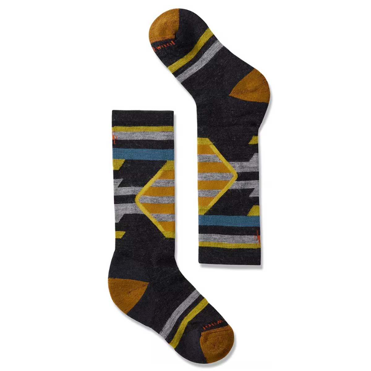 Smartwool Ski Racer Sock Kids' in Charcoal